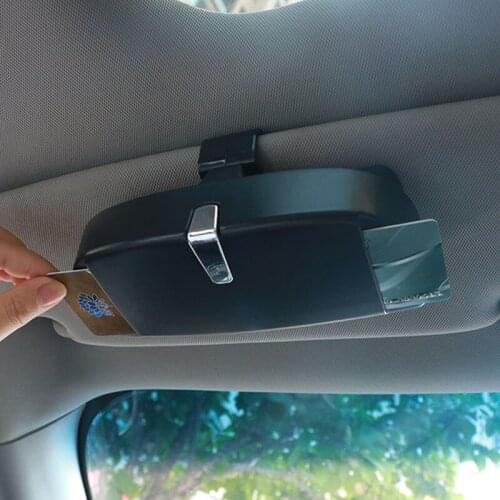 Multifunctional Car Sun Visor Magnetic Sunglasses Clip Box for Toyota Camry Corolla Honda CRV Accord Odeysey Crosstour FIT Jazz