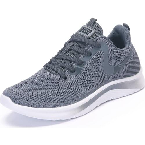 Mens Shoes New Lace-up Mesh White Shoes Sports Shoes Mens Fashion Casual Flat Shoes Driving Shoes Outdoor Work Shoes