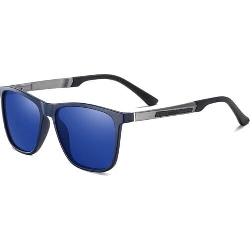 FONDYI UV Resistant Mens Designer Sunglasses TR90 Polarized AL MG Temple Sport Eyewear Wholesale Fashion Sun glasses with Case