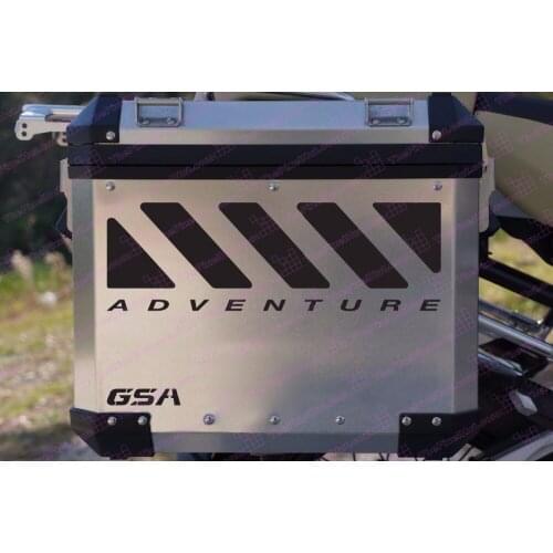 GS Motorcycle Reflective Decal Kit "GSA Large Adventure" for Touratech Panniers