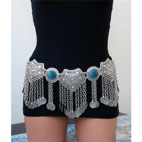 NEW ARRIVAL! belly dance accessories sexy Master belly dance belt women tassel coines belly dance hip scarf