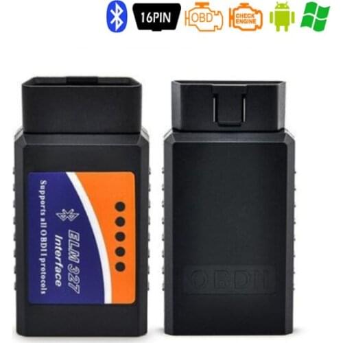 OBD2 Diagnostic tool ELM 327 V2.1 Bluetooth Code Scanner 16pin Adapter