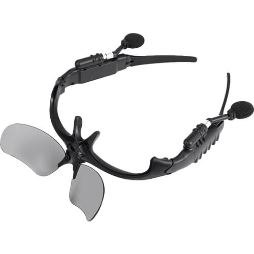 Bluetooth 4.1 Glasses Smart Sport Sunglasses Stereo Music Call Talk Earphone