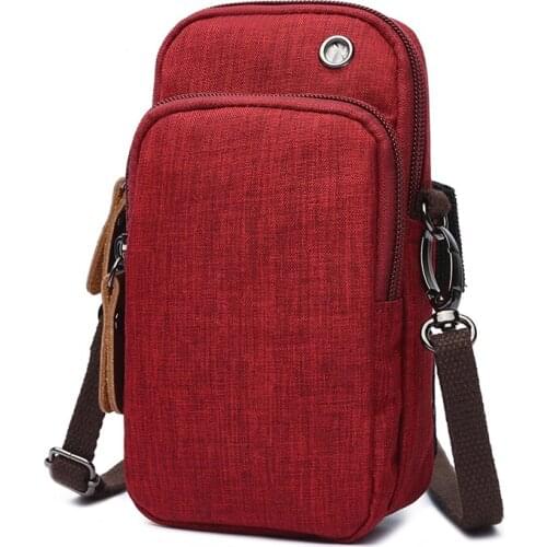 PVC Waterproof Material Mini Mobile Phone Bag Outdoor Fashion Sublimation Zipper Coin Purse