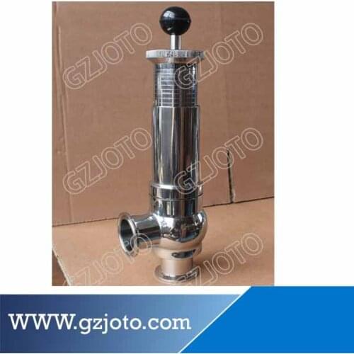 Beverage Adjustable Safety Valve Manual Food Safe Relief Valve