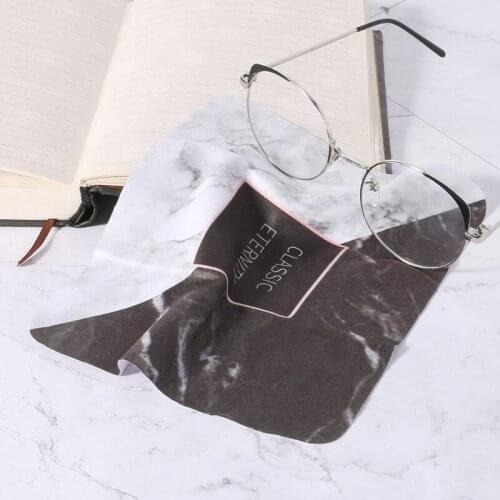New Glasses Cloth Nordic Style 145x175mm Soft Suede Clean Wipe Dust Phone Screen 2XPC