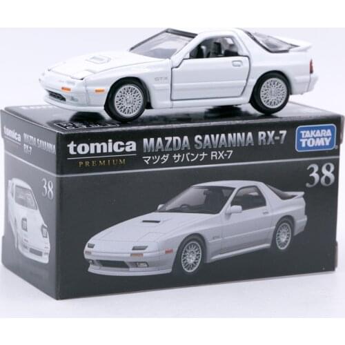 Takara Tomy Tomica Premium DieCast Car Model 1:61 Mazda -Savannah RX−7 No. 38