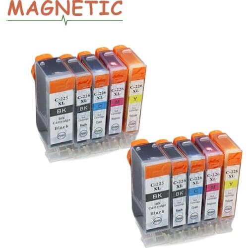 10x ink cartridge PGI225 PGI-225 For Canon PIXMA MG6120 MG6220 MG8220 MG8120 MG8120B printer full ink PGI 225 CLI 226