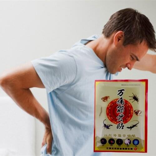 16Pcs/lot Spider venom Cervical Lumbar Far infrared Heating Analgesic Patches Fast Relieve pain Arthritis Leg joint Plasters