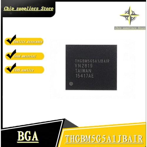 1PCS-10PCS) THGBM5G5A1JBAIR BGA THGBM5G5 BGA M5G5A1JB Memory chip New and original