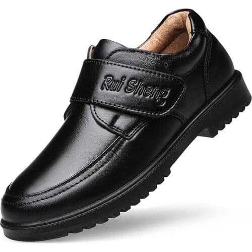 2020 Spring Boys Dress Shoes Childrens School Shoes For Boys British Style Kids Genuine Leather Shoes Piano Performance Wedding