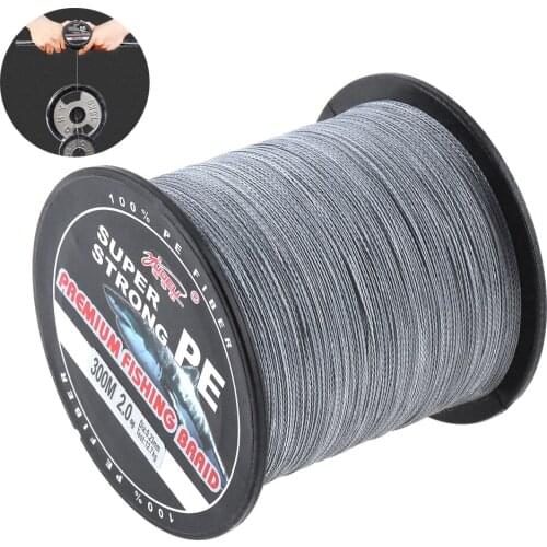 300M 330Yards PE Braided Fishing Line 4 Strands 18 28 40 50 70 80 90LB Multifilament Fishing Line