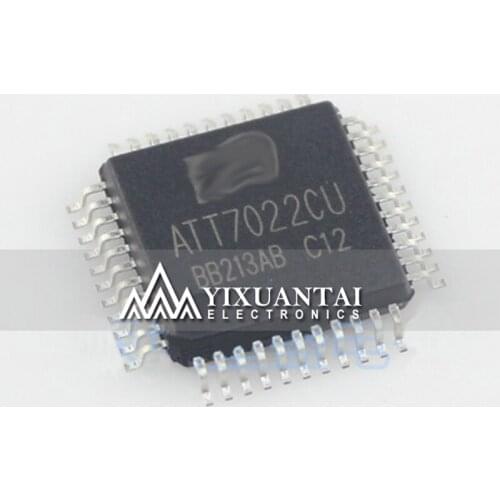 5pcs/lot 10pcs/lot 50pcs/lot Free shipping 100% original ATT7022CU ATT7022 7022 QFP44