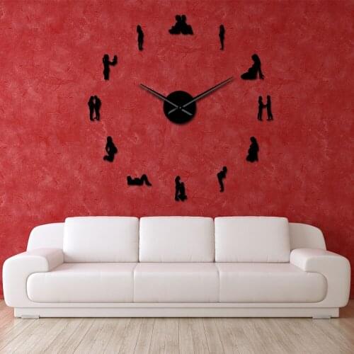 Pregnancy Wall Decor DIY Large Silent Wall Clock Pregnant Women Newborn Baby Mom To Be Decorative Giant Watch Housewarming Gift
