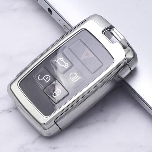 TPU Car Key Case Cover For Land Rover Range Rover Sport A9 Discovery 2 3 4 5 Sport For Jaguar XF A8 A9 X8 XE XF XFL