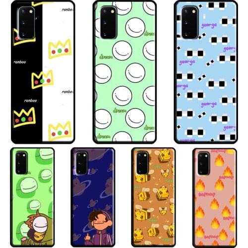 Dream smp symbols Case For Samsung Galaxy S10 S9 S8 Note 10 Plus Note 20 Ultra S20 FE S21 Ultra Phone Cover