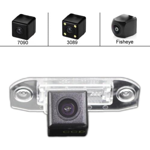 For Volvo S40 S40L S60 S60L S80 S80L C30 C70 Car rear view camera trasera Auto reverse backup parking Night Vision Waterproof HD