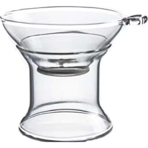 Tea Leak Tea Filter Transparent Glass Tea Filter Tea Strainer Strainer Filter Kung Fu Teaware