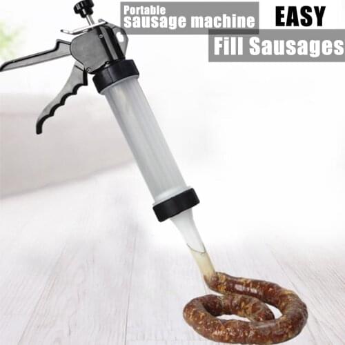 Sausage Maker Sausage Stuffer Manaul Machine Syringe Home Made Home Use Small Sausage Tool Sausage Sausage Filling Meat Grinder