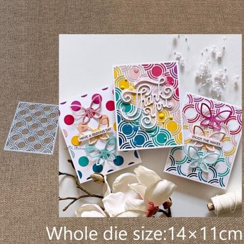 New Design Craft Metal stencil mold Cutting Dies Circle Around decoration scrapbook die cut Album Paper Card Craft Embossing