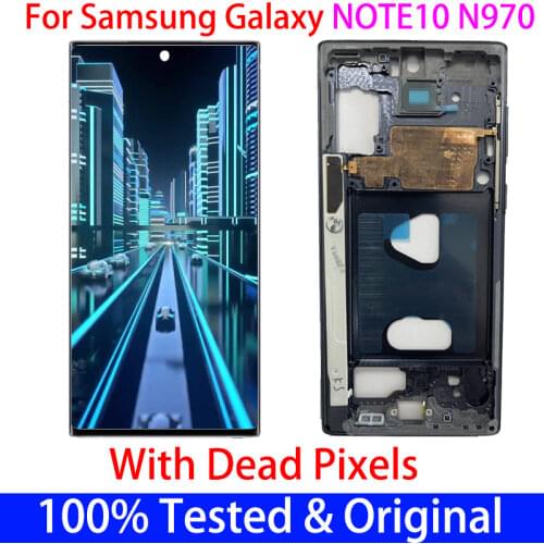 Original G973 LCD With Dead Pixels For Samsung Galaxy S10 SM-G973F G973U G973 G973D/S Display +Touch Screen Digitizer Assembly