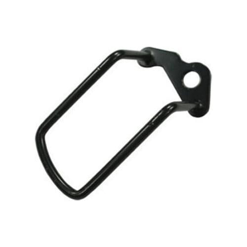 1piece Adjustable Steel Bicycle Black Rear Gear Derailleur Chain Stay Guard Protector Aluminum Protector Outdoor Cycling Part