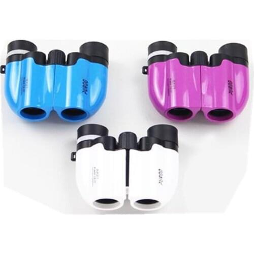 Puroo 8X21 Student Childrens Telescope Binoculars with 3 Colors Blue White Purple PUROO8x21