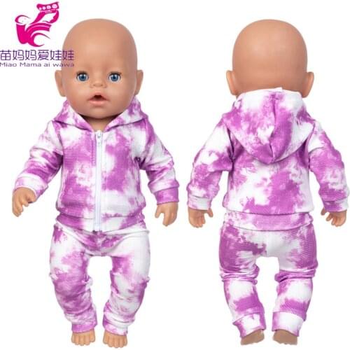 For 43cm Dolls Baby Doll Knit Dress and Hat and Legging Fit for 18 Inch Dolls Suit Set Baby Girl Christmas Gift