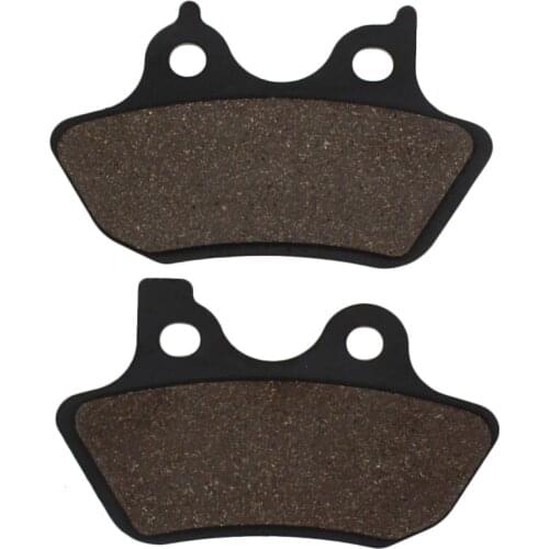 Motorcyclel Rear Brake Pads for Harlry-Davidson Heritage Springer 2001-2003 Softail Springer 2005-2007 Road Glide 00-07