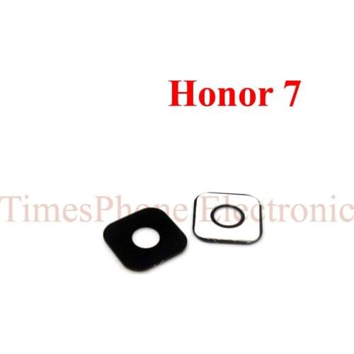 1pcs/lot For Huawei Honor 7 Rear back camera lens glass with sticker replacement parts