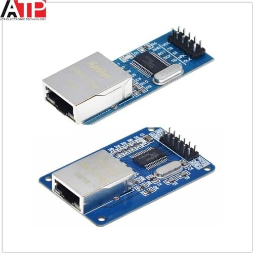 1PCS Great IT ENC28J60 Ethernet LAN Network Module SPI Port For Arduino 51LPC AVR ARM PIC