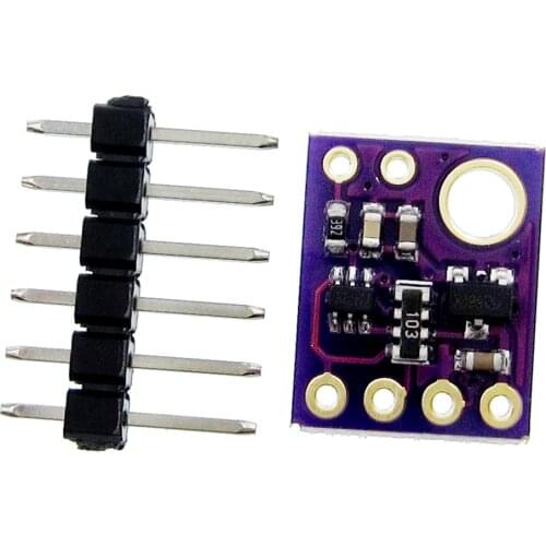 10PCS GY-49 MAX44009 Ambient Light Sensor Module with 4P Pin Header Module
