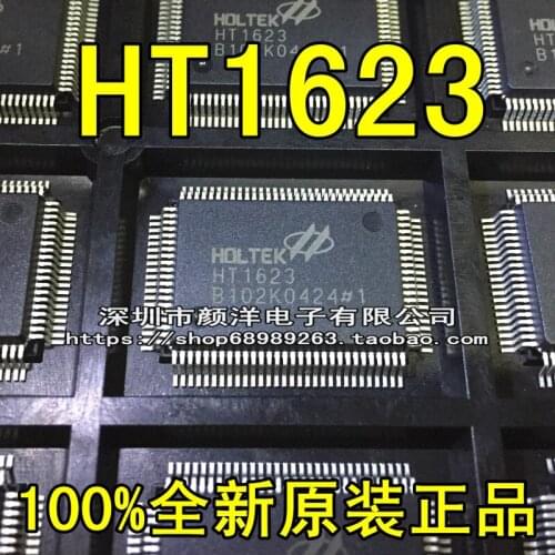 100% New&original In Stock HT1623 QFP100 HOLTEK LCD 100