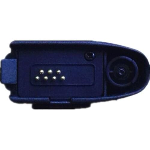 5x Audio Earpiece Adapter Adaptor Connector For Motorola GP344 GP344R GP366R GP388 GP628Plus GP644 Radio Walkie Talkie