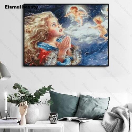 Diamond Painting Girl Portrait Full Square Round Drill 5D Diy Rhinestone of Pictures Diamond Embroidery Cross Stitch Home Decor