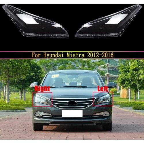 Car Replacement Headlight Case Shell Light Lamp Headlight Lens Cover For Hyundai Mistra 2012 2013 2014 2015 2016