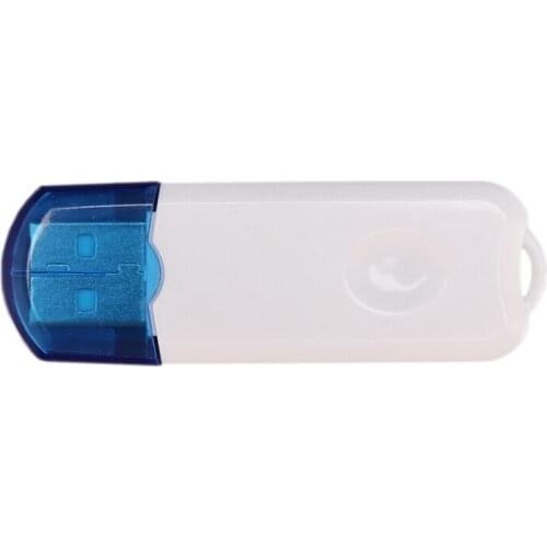 Small Size Blue Wireless Handsfree Usb Bluetooth Audio Music Receiver Adapter For Car Home Speaker