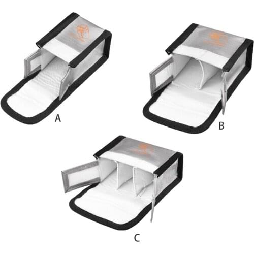 Lithium Battery Safe Storage Bag For for Mavic Mini 2 Explosion-Proof Carrying Protective Case Drone Accessories