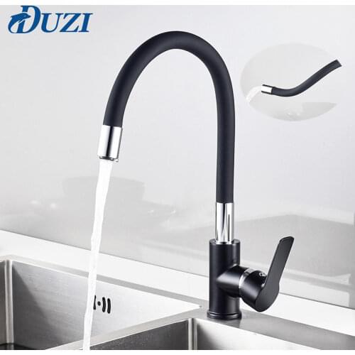 DUZI Black Kitchen Faucets