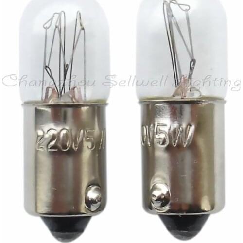 Good!miniature Light Bulb 220v 5w Ba9s T10x28 A355