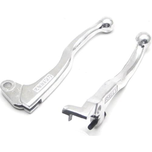 Chrome Aluminum Motorcycle Handle Clutch Brake Clutch Lever Motocross Handle For Suzuki DR250 DRZ400