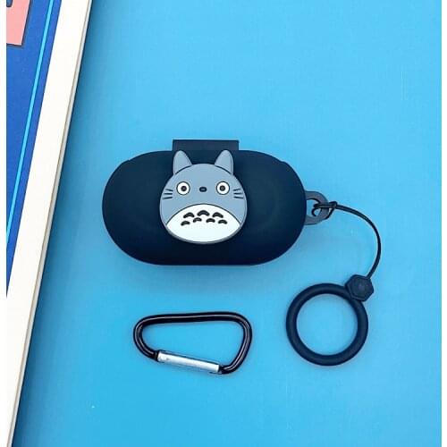 Cute Silicone Earphone Case for Samsung Galaxy Buds+ Wireless Bluetooth Headset Cover With Chain For Samsung Galaxy Buds 2