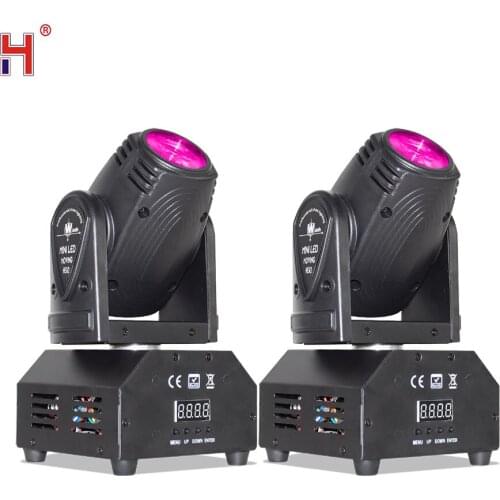 Mini LED Spot Beam 10W Moving Head 4in1 RGBW Professional DJ Lights For DJ Disco Club Party Dance Wedding Bar Christmas