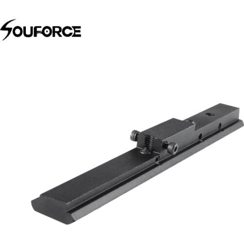Mosin Nagant M44 91/30 M38 M39 Picatinny Rail Top Scope Mount Long Size with 16 Slots of Gun Accessories