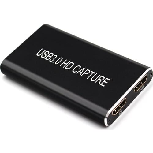 USB3.0 Video Capture HDMI to USB 3.0 Type-C 1080P HD Video Capture Card for TV PC PS4 Game Live Streaming for Windows Linux Os X