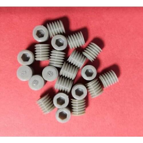 PEEK fastening screw jackscrew jack bolt grub screw headless screw set screw Flame retardant corrosion Polyetheretherketone