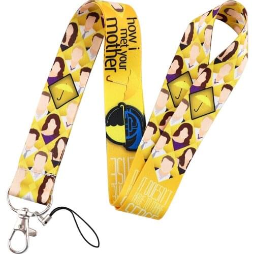 PF1089 How I Met Your Mother Lanyard for Key Neck Strap lanyard Card ID Badge Holder Key Chain Key Holder Hang Rope Accessories