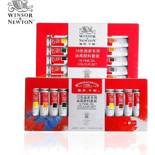 Professional 12/18Color 12ml High Quality Oil Paint Set for Artist Oil Painting Drawing Art Paint Supplies