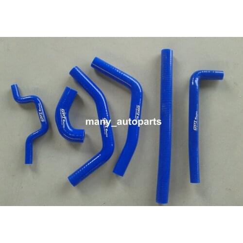 For KAWASAKI KX250F KXF250 Silicone radiator hose 09 10 11 2009 2010 2011 BLUE