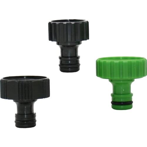 Garden Water Quick Connectors with 3/4" 1" Female Thread Car Wash Irrigation Sprinkler Connector Tap Swivel Nipple Joint 3 Pcs